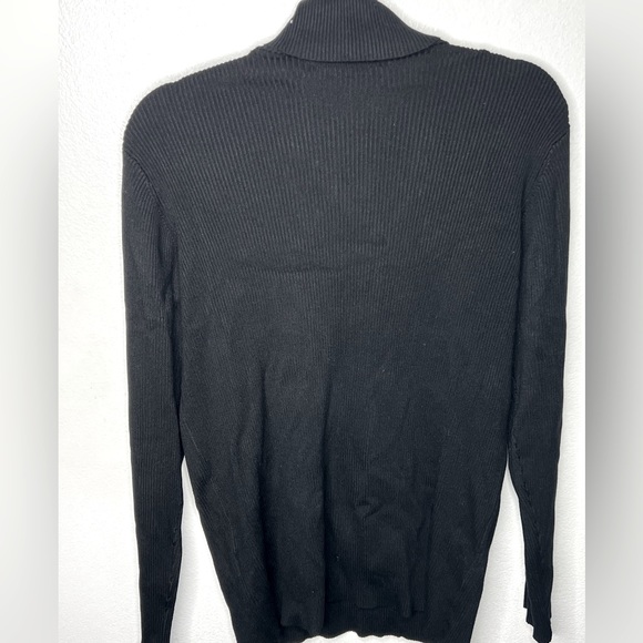 This is a black turtleneck from the FNM collection in a size Large. - Picture 5 of 5